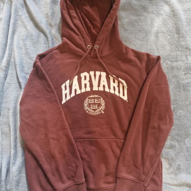 Felpa con cappuccio bordeaux H&M