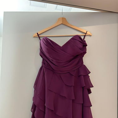 Violettes Cocktailkleid 