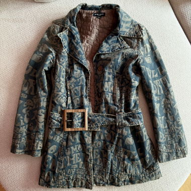 Y2k Miss Sixty Jeans Coat