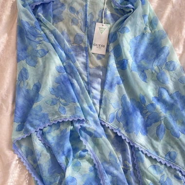Guess Floral Sheer Cover-up