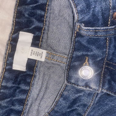 Blue Straight Jeans