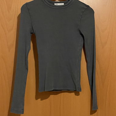 Langarmshirt grau