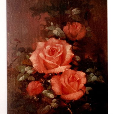 Oelgemälde - Rosen v. S.Busdee