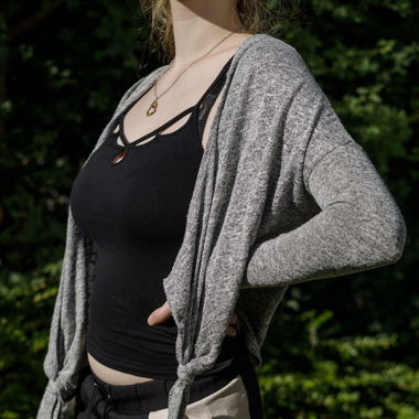 Gray thin Jacket