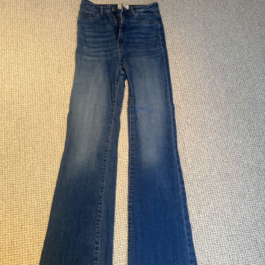 Jade High Waist Skinny Flare Jeans