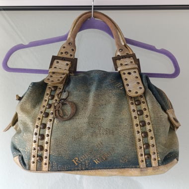 Borsa in denim vintage