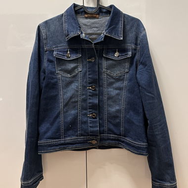 Embellished denim jacket