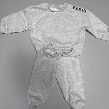 Kids Tracksuit Set grey ZARA