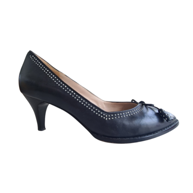Escarpins Clarks en cuir noir – Pointure 39