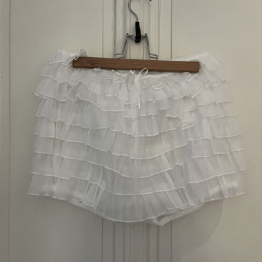 White Tulle Skirt