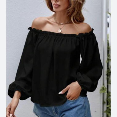 Schwarzes Top