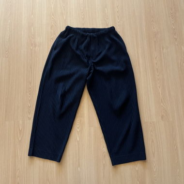 HOMME PLISSE Issey Miyake black pants size 1 (S/M)