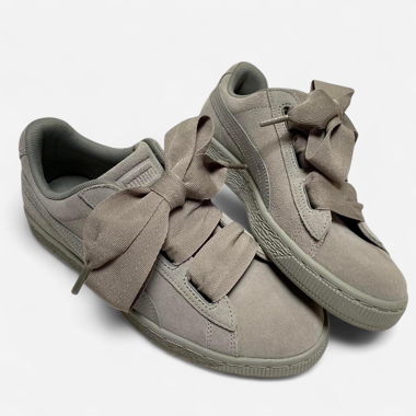 PUMA SUEDE sneakers with bow