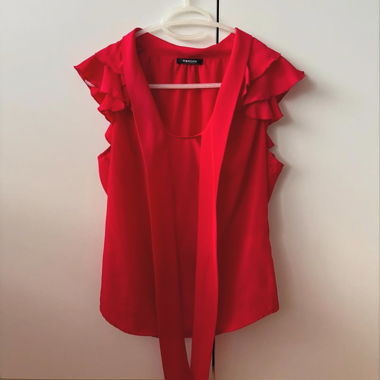 red blouse
