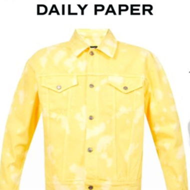 Daily Paper Tie-Dye Logo Jeansjacke