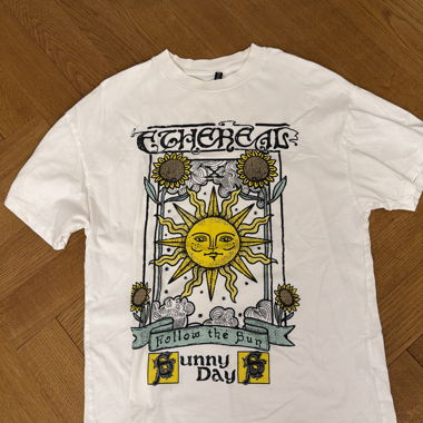 White oversized Graphic T-Shirt