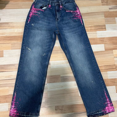 Jeans baggy One-of-One - rosa