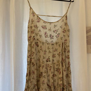Loose fit kurzes Sommerkleid 