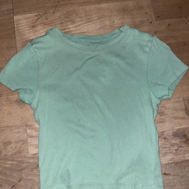 Green Cropped T-Shirt XXS