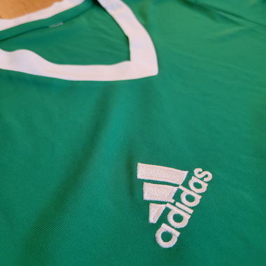 Adidas Shirt grün weiss