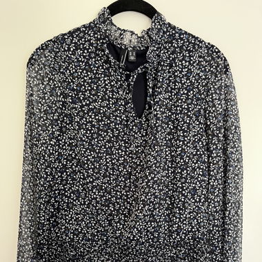 Bluse mit Floralmuster
