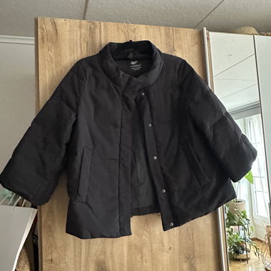 Veste noire matelassée