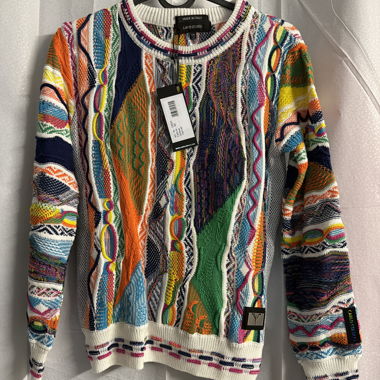 Maglione in maglia colorato per bambini 134/140 Carlo Colucci