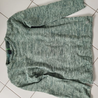 Chiné Green Sweater