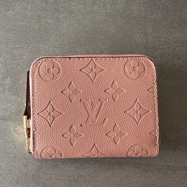PORTE-MONNAIE ROSE  -  LOUIS VUITTON 