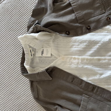 Blouse creme - Grain de malice 
