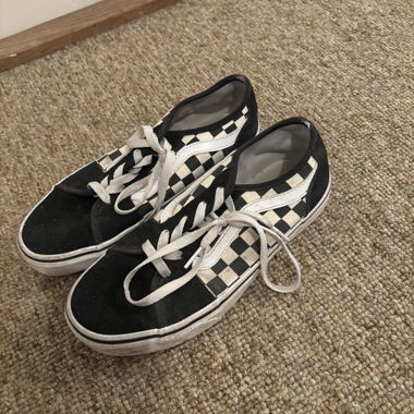 Vans mir Schachbrettmuster
