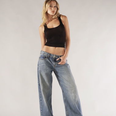 Revice Los Angeles Low-Rise Baggy Jeans 