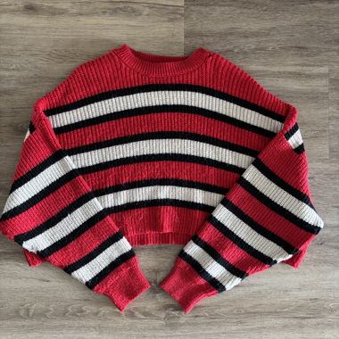Streifenpullover