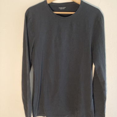 Langarm-Shirt, schwarz