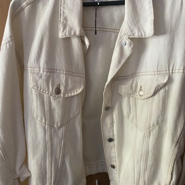 Zara Jeansjacke weiss