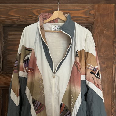 Vintage Athlete Bomber Jacket