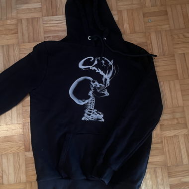 Sweat à capuche noir