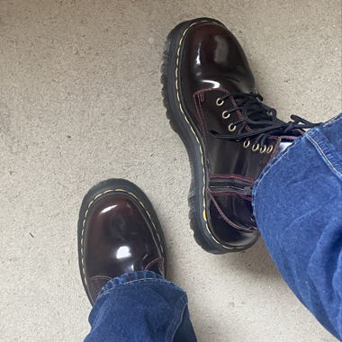 dr martens jadon cherry red arcadia