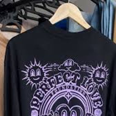 oversized T-shirt mit wunderschönem Backprint