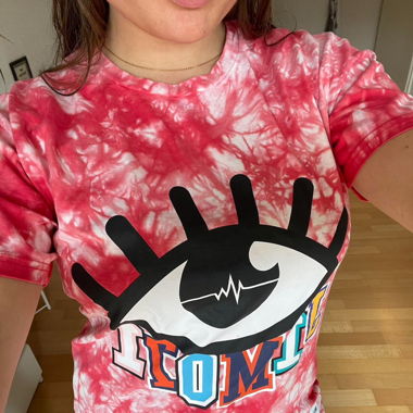 T-shirt avec détail œil