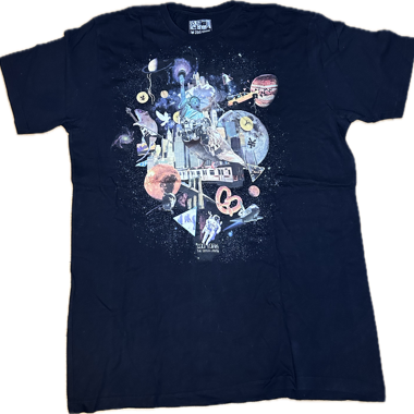 T-shirt Zoo York avec imprimé spatial XL