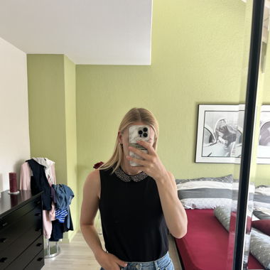 Sleeveless Blouse Black