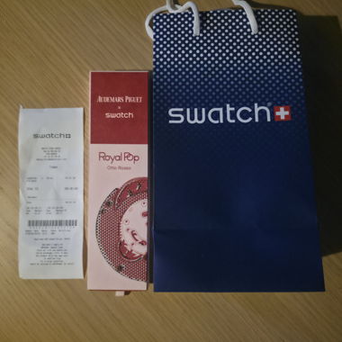 Royal Pop Otto Rot Swatch x Ap