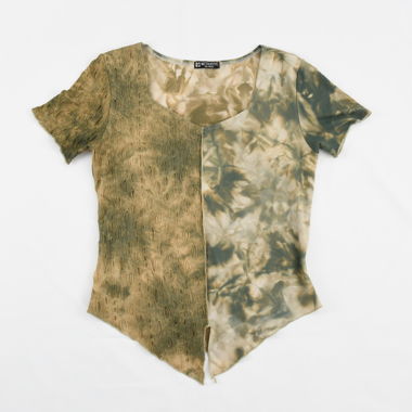 Y2K Avant Garde Camouflage Babe Tee, T-Shirt