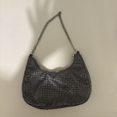 glitzer tasche 