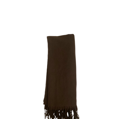 brown soft scarf