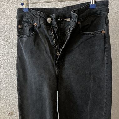 jeans mom noirs