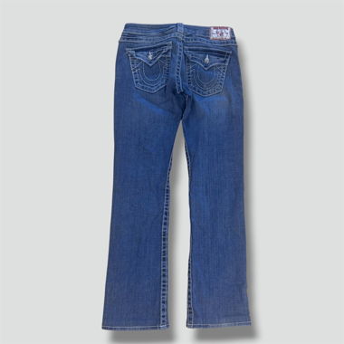 True Religion World Tour straight leg jeans