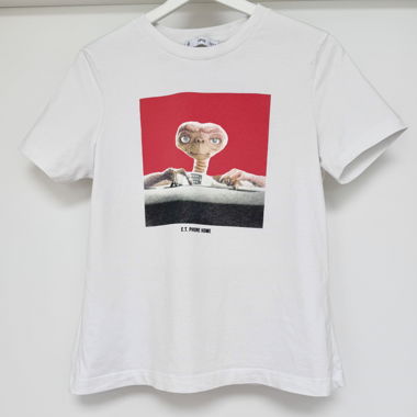 T-shirt grafica E.T. retrò con stampa del film