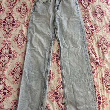 ZARA Damen Jeans hellblau Gr. 36